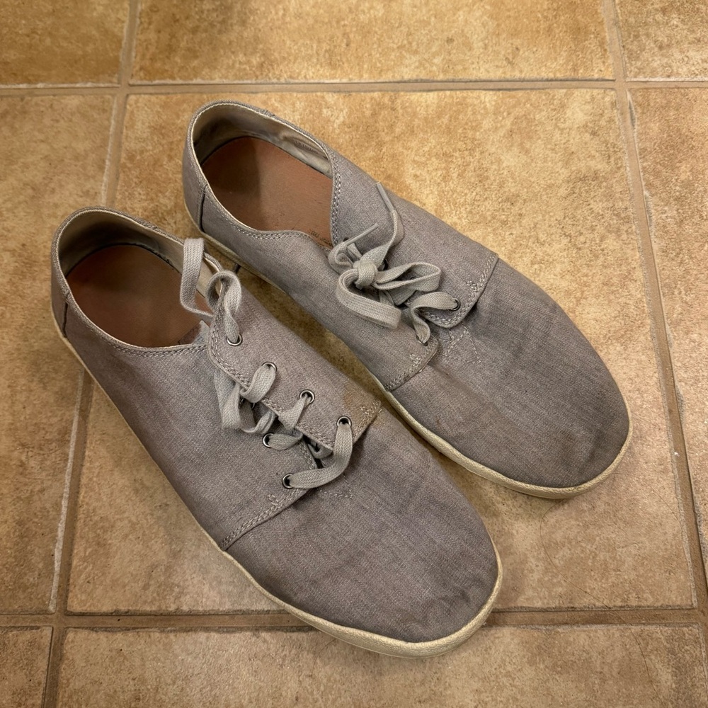 TOMS CLASSICS NATURAL FREETOWN MENS CANVAS